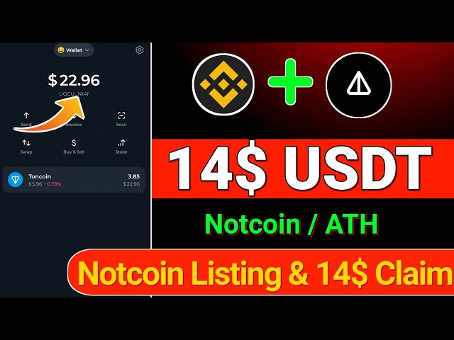 Notcoin Listing Bybit | Instant 14$ Binance | Notcoin Listing Update | Binance new offer || ATH P2P