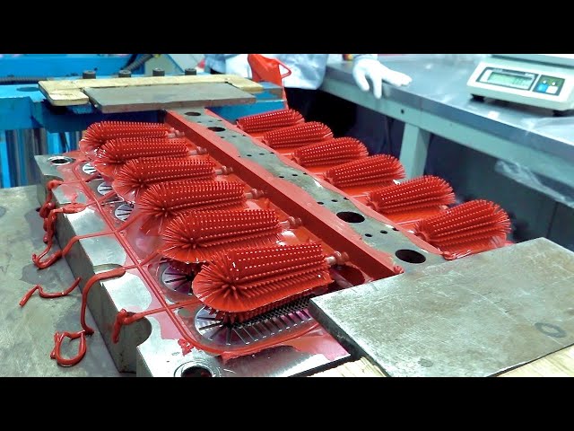 High Quality Silicone Kitchen Utensils Mass Production Process. Korean Kitchenware Factory