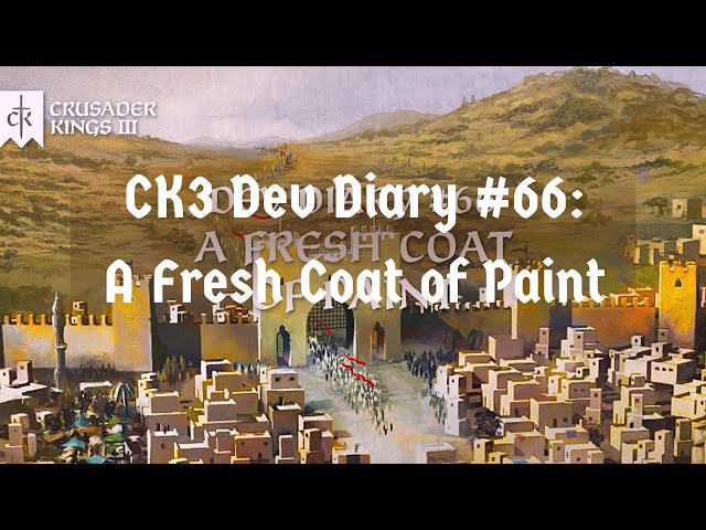 CK3 - The SHORTEST Dev Diary EVER! Colors and Customization
