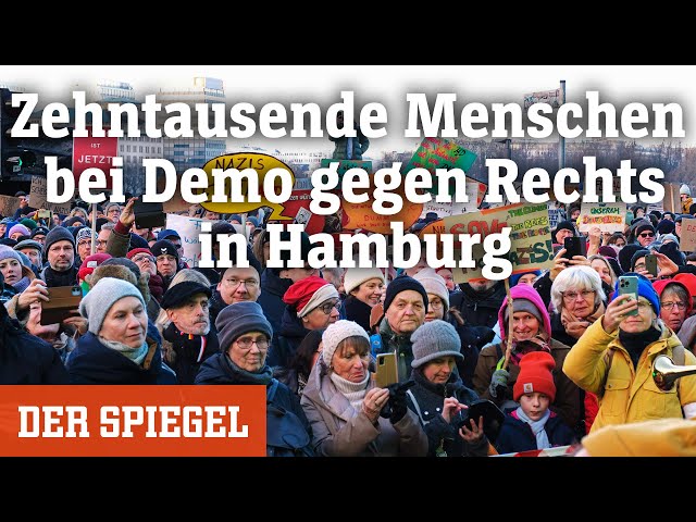 Demo gegen Rechts in Hamburg: »Ich hoffe, dass viele jetzt diesen Hallo-Wach-Effekt haben«
