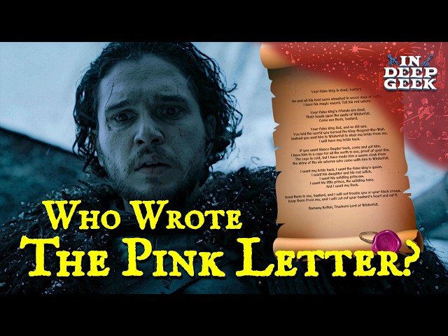 Who wrote the Pink Letter?