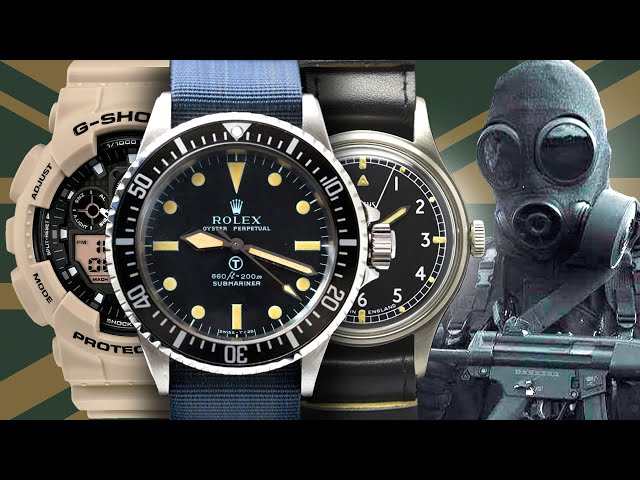 Watches Of The British Armed Forces - UK Military (SAS, Royal Air Force, Royal Navy, Royal Marines)