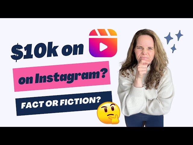 $10k Months On Instagram Selling Digital Products? Fact or Fiction?