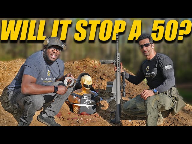 Can This Body Armor Stop A .50 Caliber Bullet?!