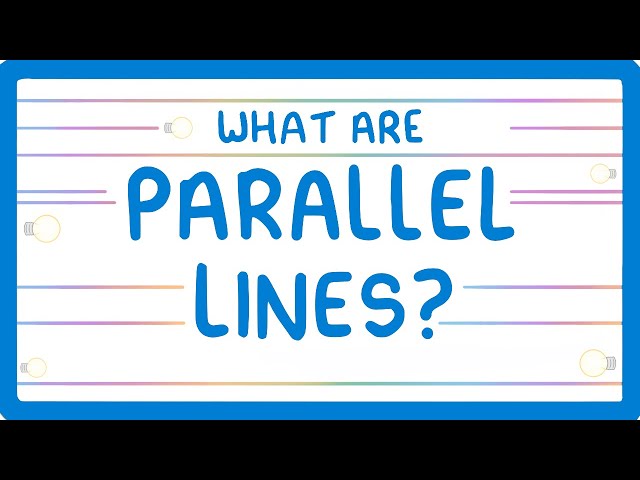 GCSE Maths - Parallel Lines #74