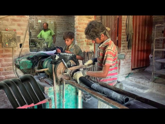 How Radiator Hose Pipe are Manufacture in Local Factory || Production Process of Radiator Hose Pipe