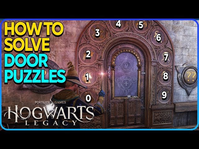 How To Solve Door Puzzles Hogwarts Legacy