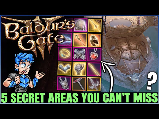 Baldur's Gate 3 - 5 INCREDIBLE Hidden Areas/Quests You NEED to Do - Best Legendary Gear Guide & More