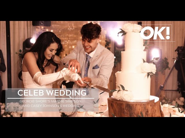 Geordie Shore's Marnie Simpson marries Casey Johnson and OK! was on the guestlist