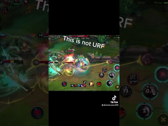 When you play Gragas and its suddenly URF