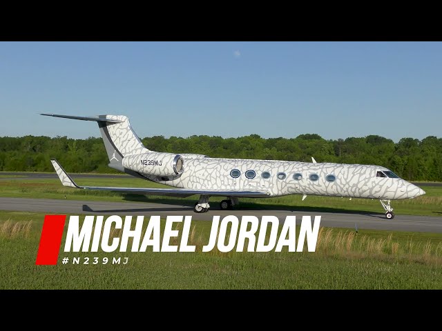 Michael Jordan Leaving Talladega After Race Victory