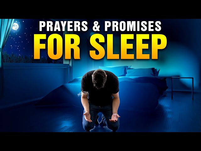 God's Promises and Beautiful Bedtime Prayers For Sleep | Blessed Bible Sleep Talk Down and Prayers