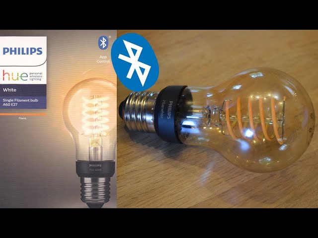 Philips Hue White Filament LED Lampe über Bluetooth steuern