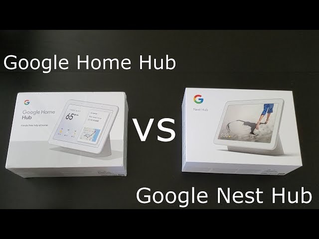 Google Home Hub vs Google Nest Hub + Set Up