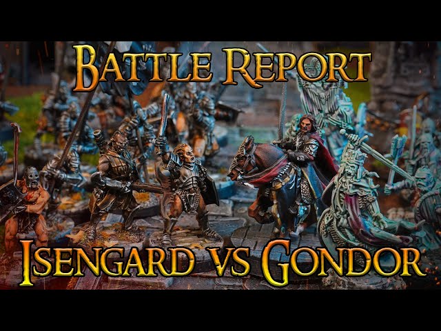 Isengard Vs Army of the Dead! ~ Conquest Champions Game 2! ~ Middle Earth SBG Battle Report