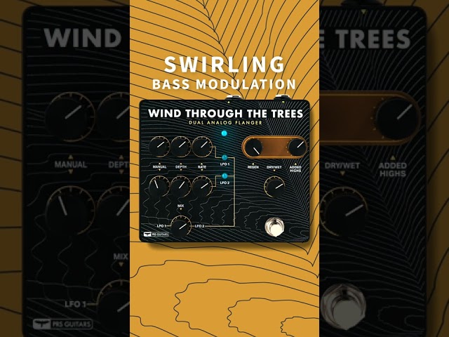 Wind Through The Trees: Swirling Bass Modulation | Tone Samples | PRS Guitars #shorts