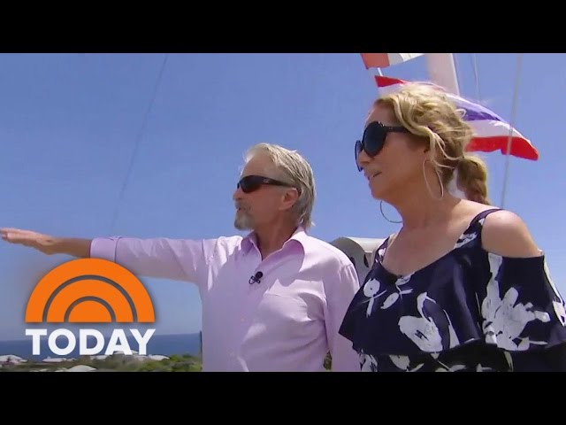 Michael Douglas Gives Kathie Lee A Personal Tour Of Bermuda | TODAY