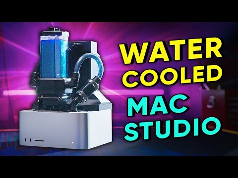 First Water Cooled Mac Studio