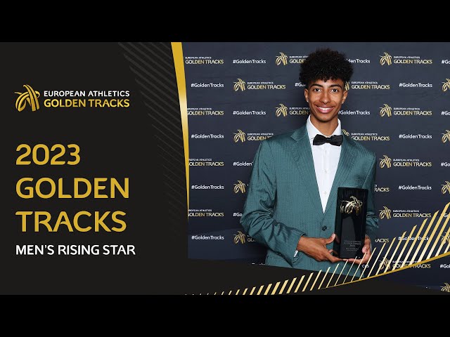 "I've dreamed about it every night!" 🥲 Mattia Furlani 🇮🇹 red carpet interview | 2023 Golden Tracks