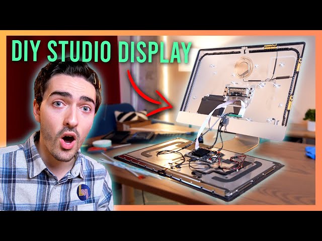 How to make a DIY Studio Display for just $600! (USB-C & Built-in camera!)