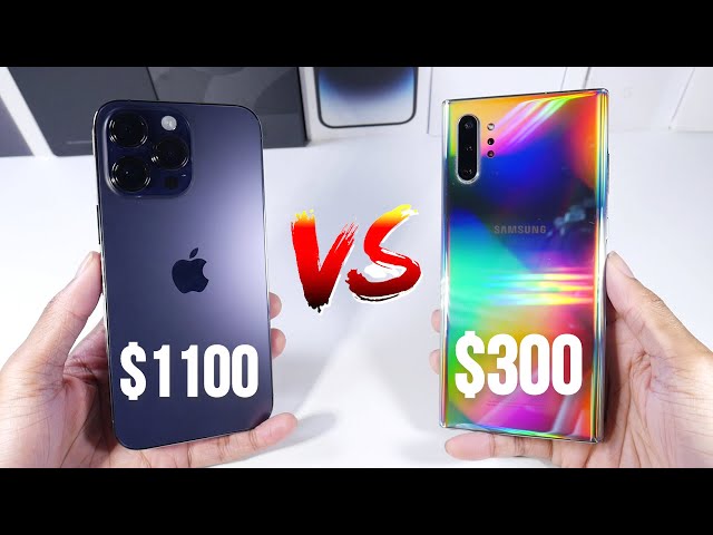 Samsung Galaxy Note 10 Plus VS iPhone 14 Pro Max! (Cameras, Speed Test, Display & Speakers)