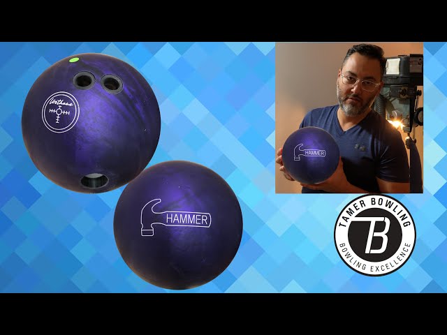 Hammer Purple Pearl Urethane - WE FINALLY TEST THE GOAT? (1 and 2-handed) by TamerBowling.com