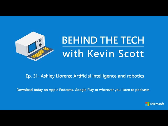 Ashley Llorens: Artificial intelligence and robotics