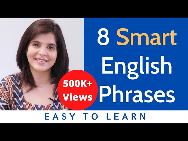 8 Daily Use Smart English Phrases with Meaning | Improve Your English Vocabulary | ChetChat
