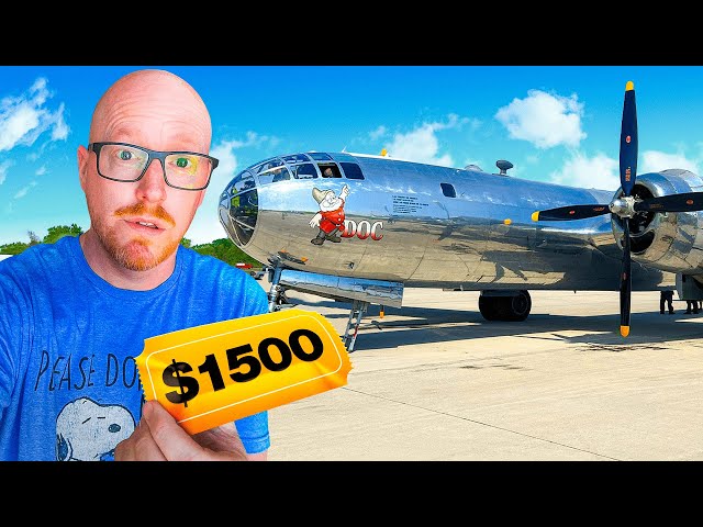 I Spent $1500 On A B29 Superfortress Flight - Was it Worth It?