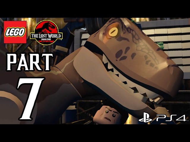 LEGO Jurassic World Walkthrough PART 7 (PS4) Gameplay No Commentary[1080p] TRUE-HD QUALITY