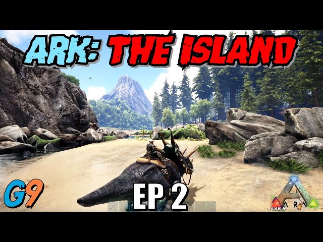 Ark Survival Evolved - The Island EP2 (Journey to Redwoods)