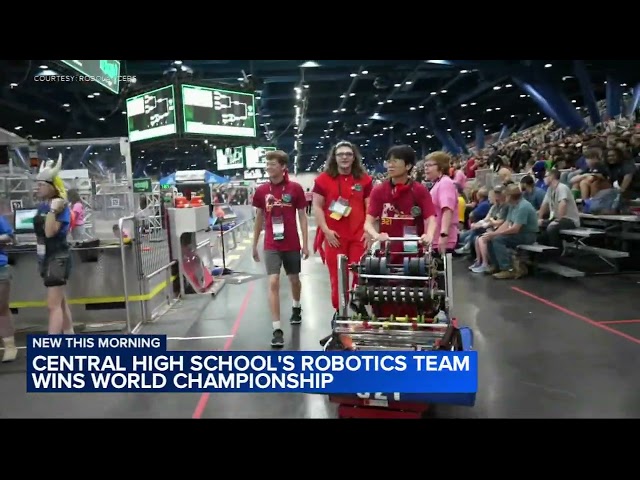 Philadelphia robotics team wins world championship in Houtson