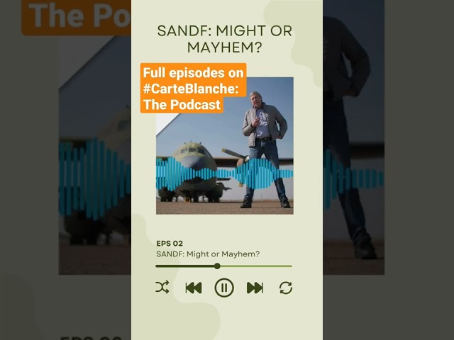 The SANDF. A shell of its former self due to shrivelling budgets. We find out more. #CBPodcast