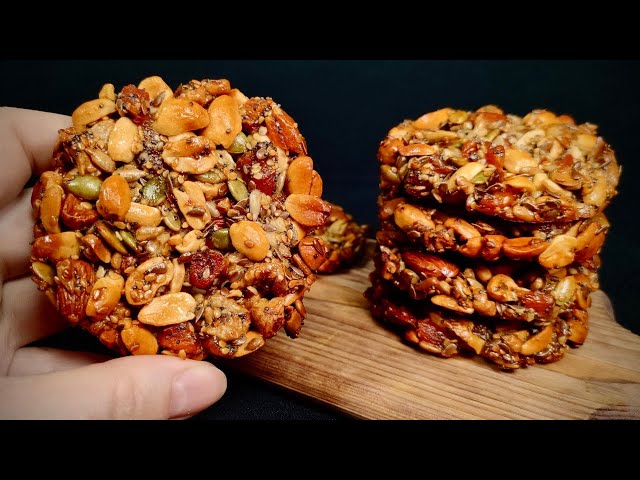 I don't eat sugar! Healthy cookies without flour or sugar! Energy dessert recipe!