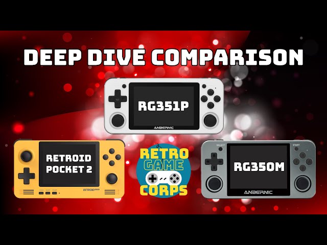 Deep Dive Comparison: RG350M vs RG351P vs Retroid Pocket 2