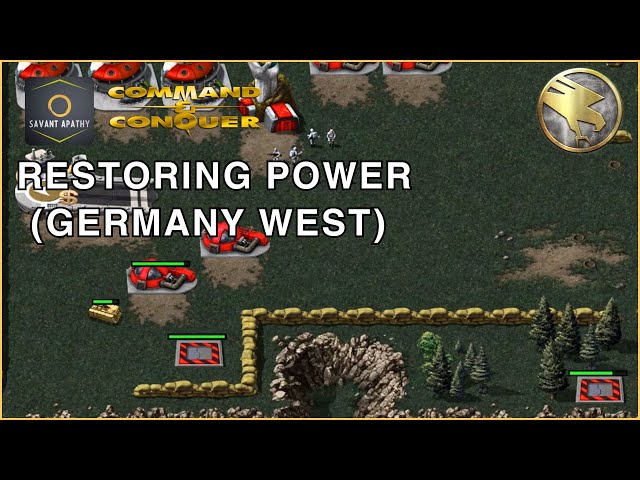 Command & Conquer Campaign - GDI 5AW - Restoring Power (Germany West)  [Hard]