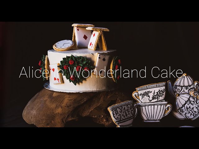 Tarta Alicia en el País de las Maravillas - Alice in Wonderland Cake