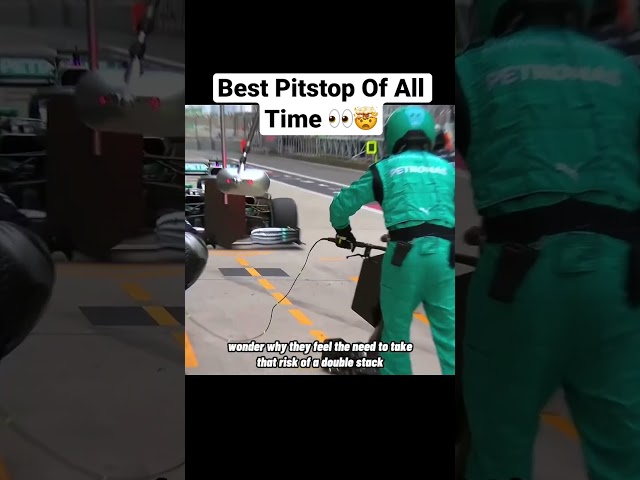 Best Pitstop Of All Time 👀🤯 #shorts #f1 #lewishamilton