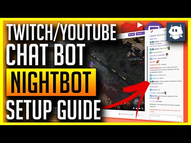 Nightbot - Twitch/YouTube Setup (Commands, Giveaways, Spam Protection + More)