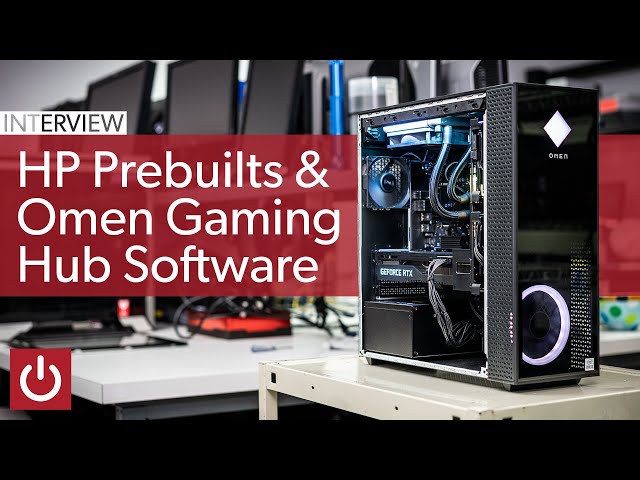 HP Makes Its Case For Omen Pre-builts & Gaming Hub Software