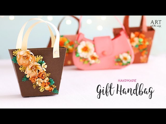DIY Gift Handbag | Paper Gift Bag | Ventunoart