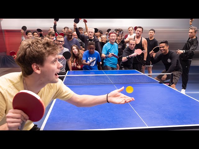 30 vs 1: Ping Pong Challenge