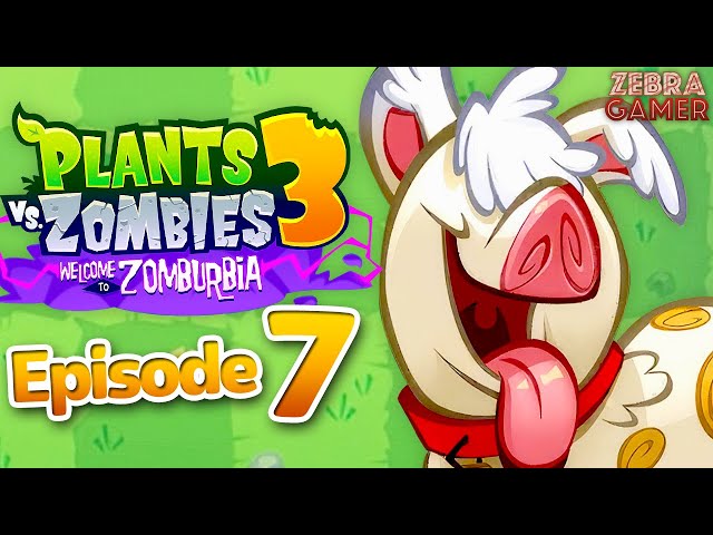 Plants vs. Zombies 3: Welcome to Zomburbia Gameplay Walkthrough Part 7 - Saving Twister!