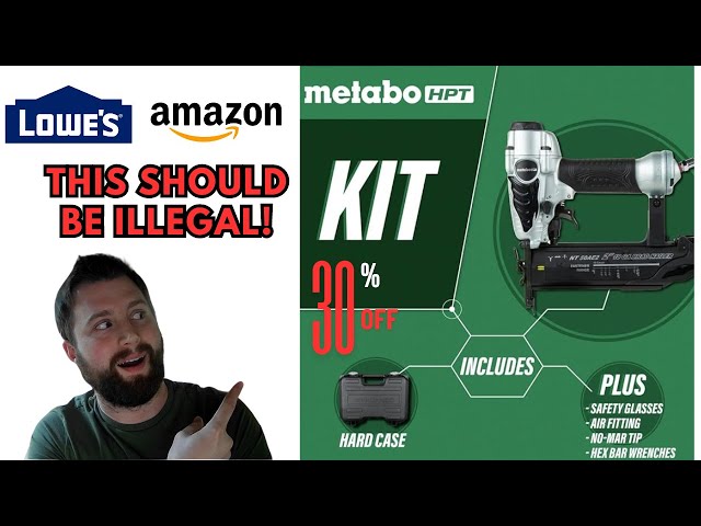 Why you CAN NOT Price Match Metabo HPT tools at Lowes/Amazon! Same tools, different model numbers!
