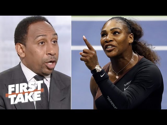 Stephen A. says Serena Williams was wrong for 2018 US Open controversy | First Take | ESPN