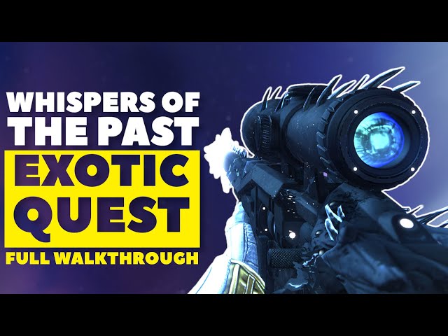 FAST & EASY Whisper of the Worm - Exotic Mission Guide - Destiny 2