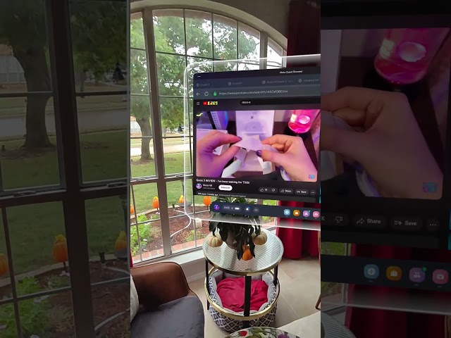 Lunch is ready and it's served with a side of mixed reality with Quest 3. 🎥: @DiscoVRTetiana