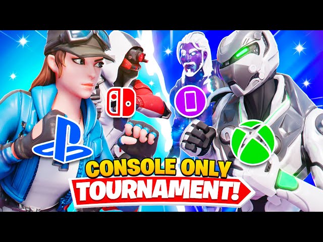 I Hosted a CONSOLE ONLY Tournament for $100 in Fortnite... (best console players)