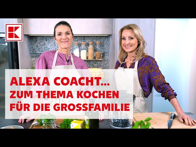 Alexa coacht...Kochen für die Großfamilie | Linguine mit Tomaten-Haselnuss-Pesto | Kaufland
