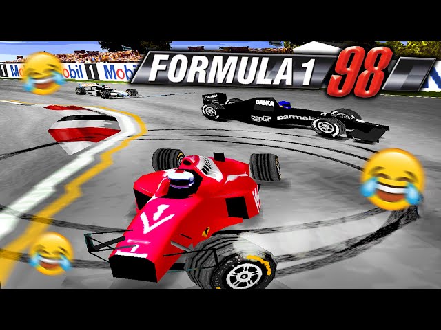PLAYING WORST F1 GAME! Formula 1 98 Career Mode!